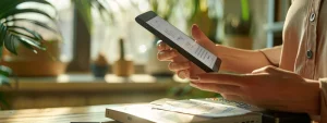 User accessing fax documents through a mobile device, demonstrating how the best online fax software streamlines communication and document sharing.